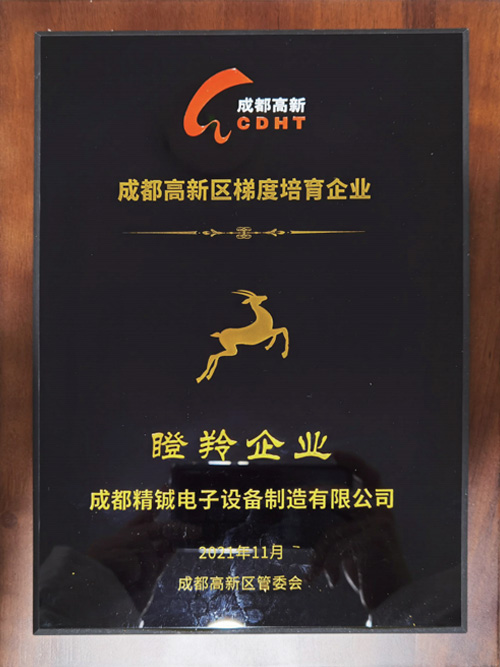 成都高新區梯度培育企業
